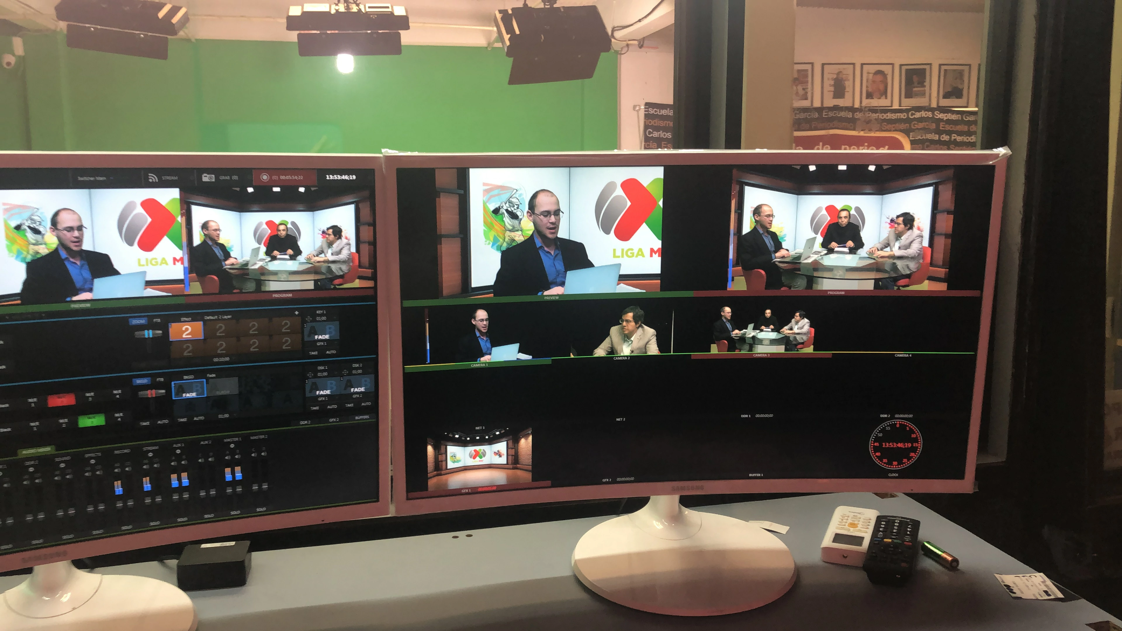 Control y realización de streaming